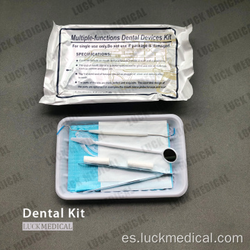 Kit de examen dental desechable